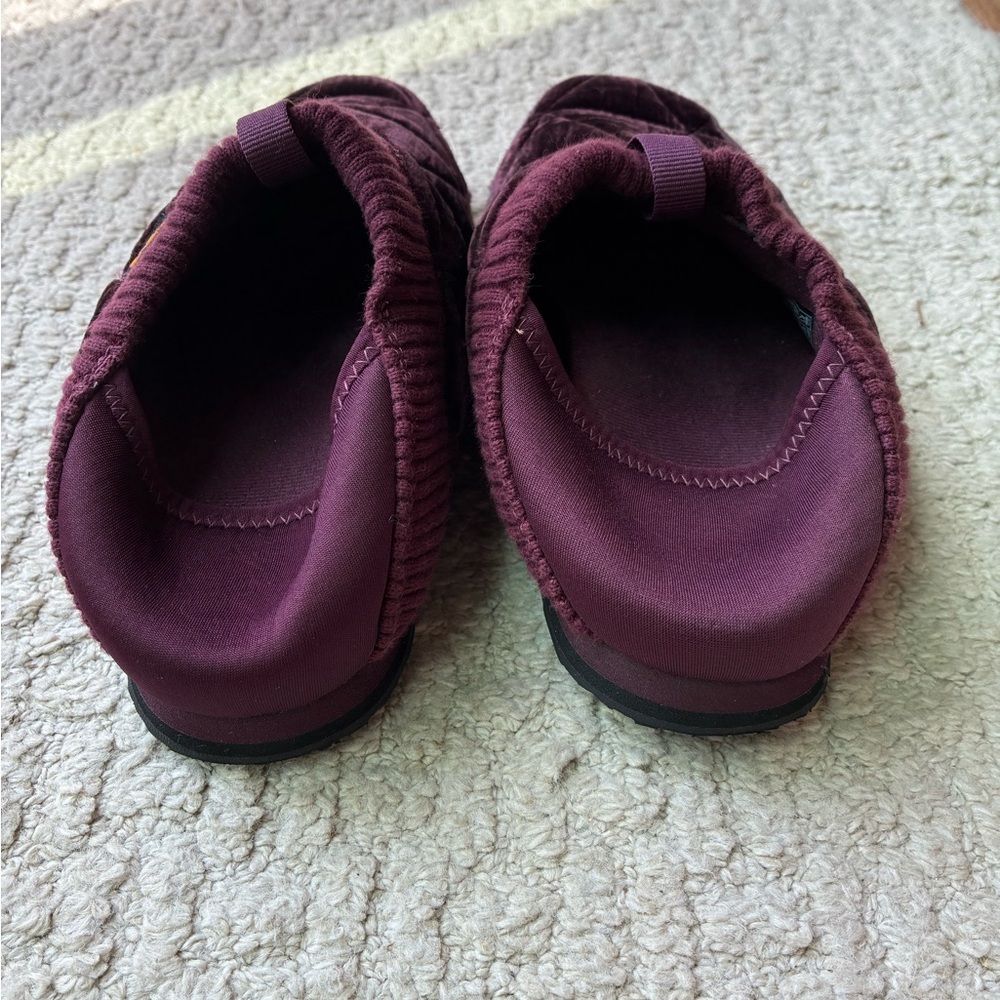 Teva Velvet Burgundy Slip-On Plush-Lined Shoes